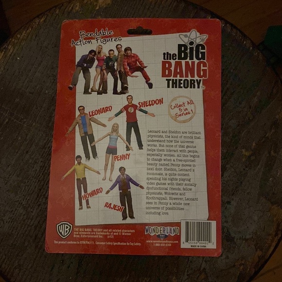 The Big Bang Theory Dr. Leonard Hofstatter action figure toy - Picture 2 of 2